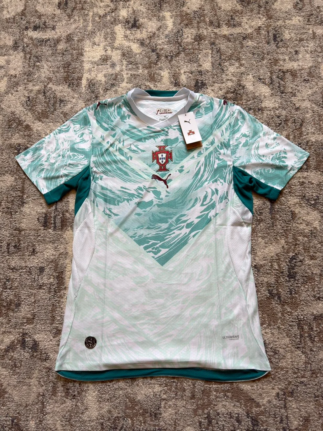 Customer photo of Portugal away jersey