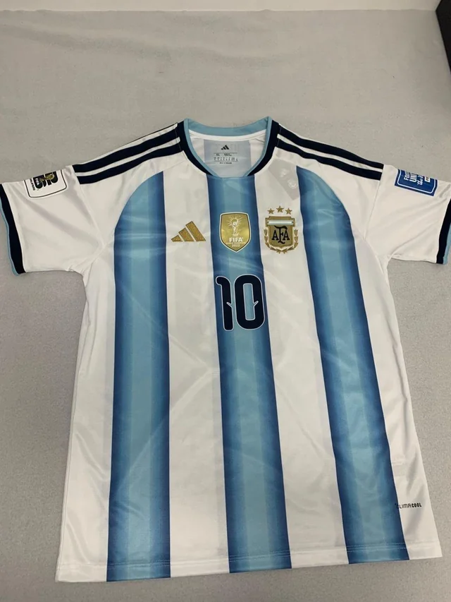 Customer photo of Argentina home jersey